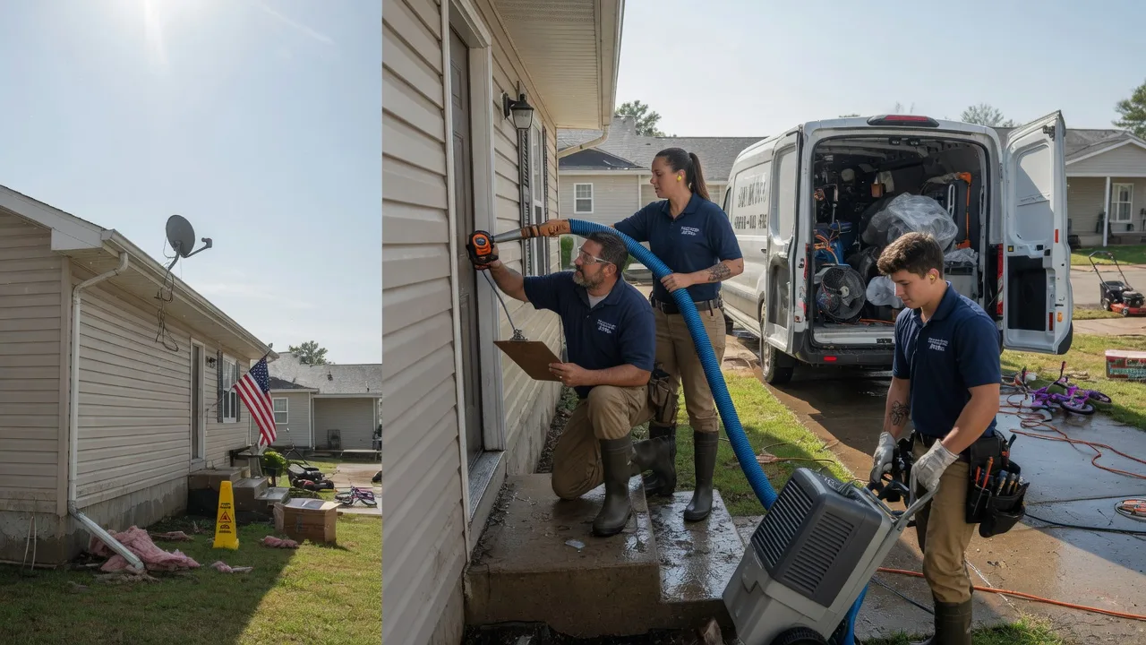 Ceiling Water Damage Restoration in New Braintree, MA near me